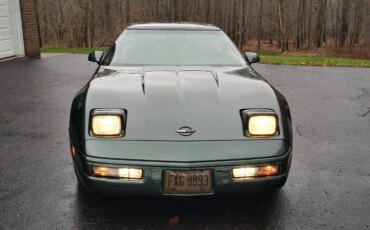 Chevrolet-Corvette-coupe-1994-Green-Tan-2