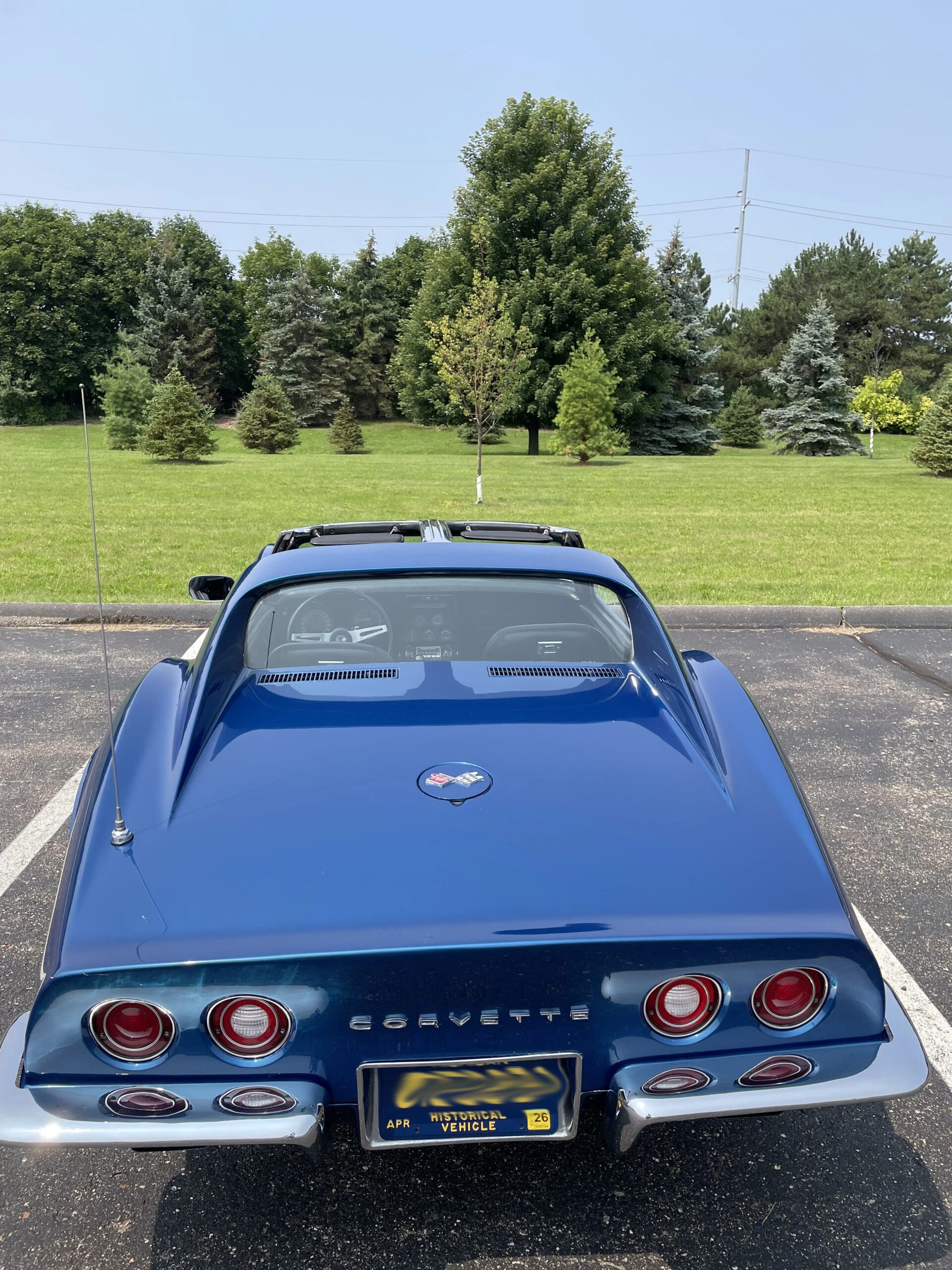 Chevrolet-Corvette-lt-1-1971-Blue-Black-22