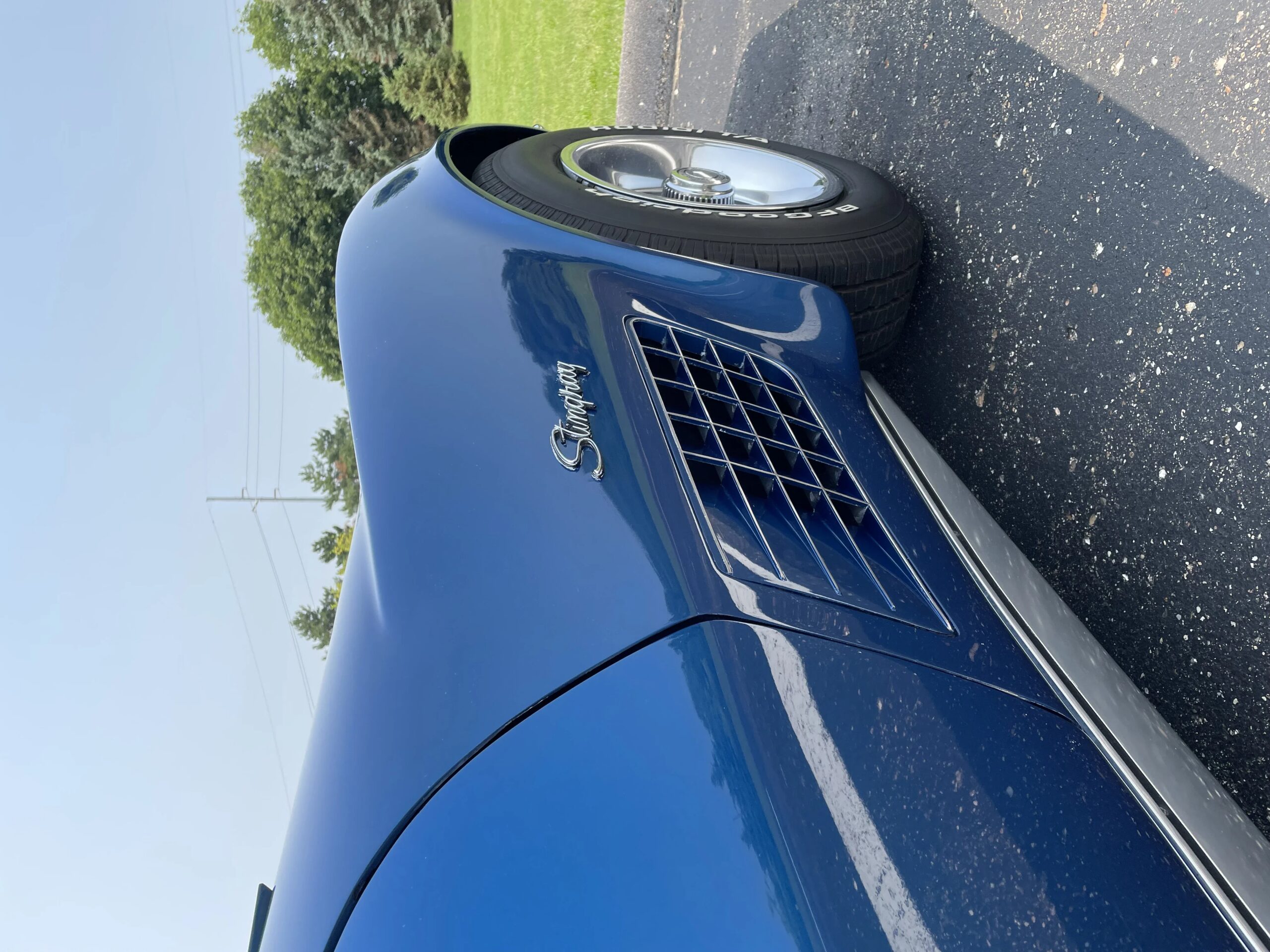 Chevrolet-Corvette-lt-1-1971-Blue-Black-4