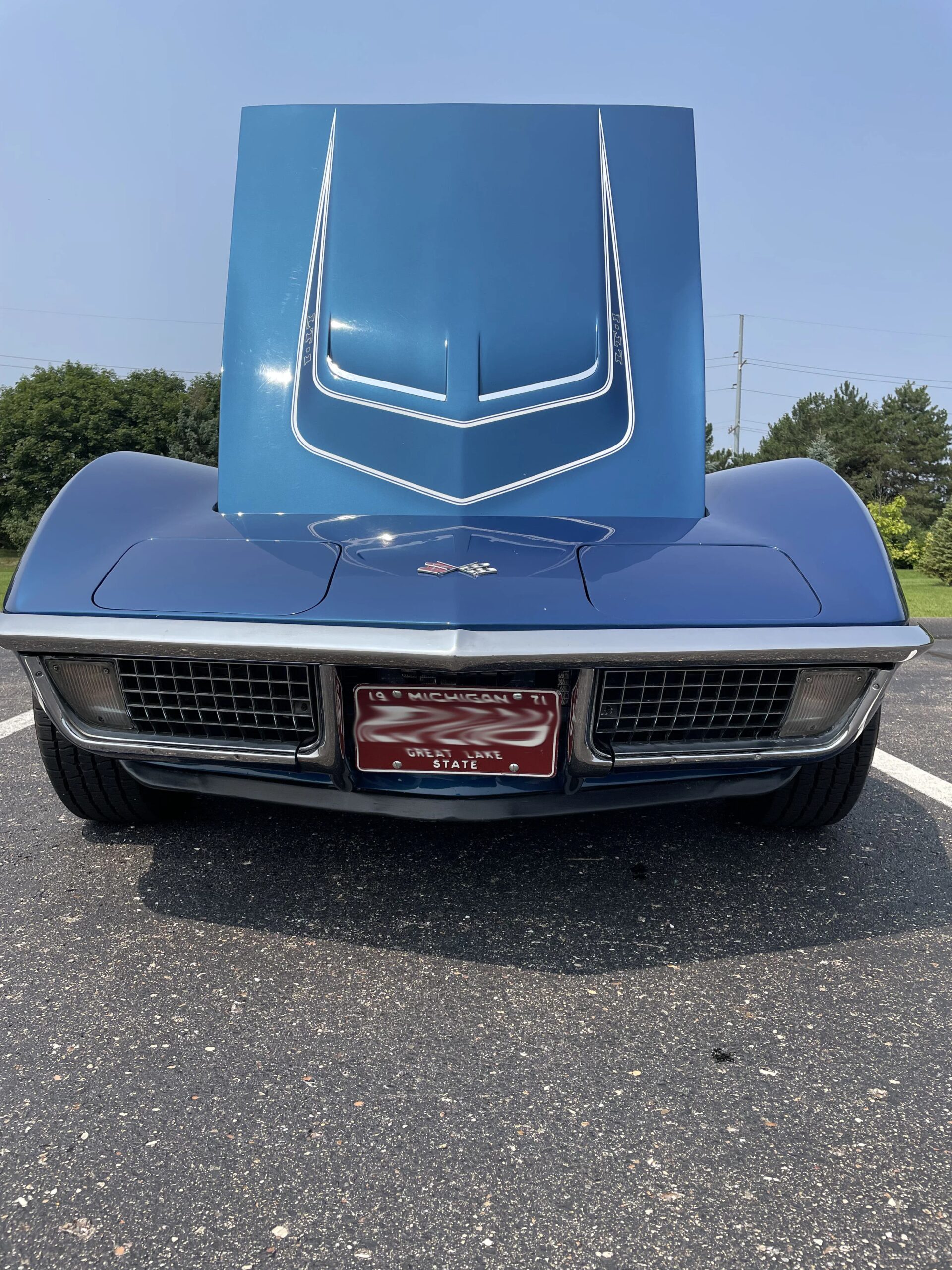 Chevrolet-Corvette-lt-1-1971-Blue-Black-5