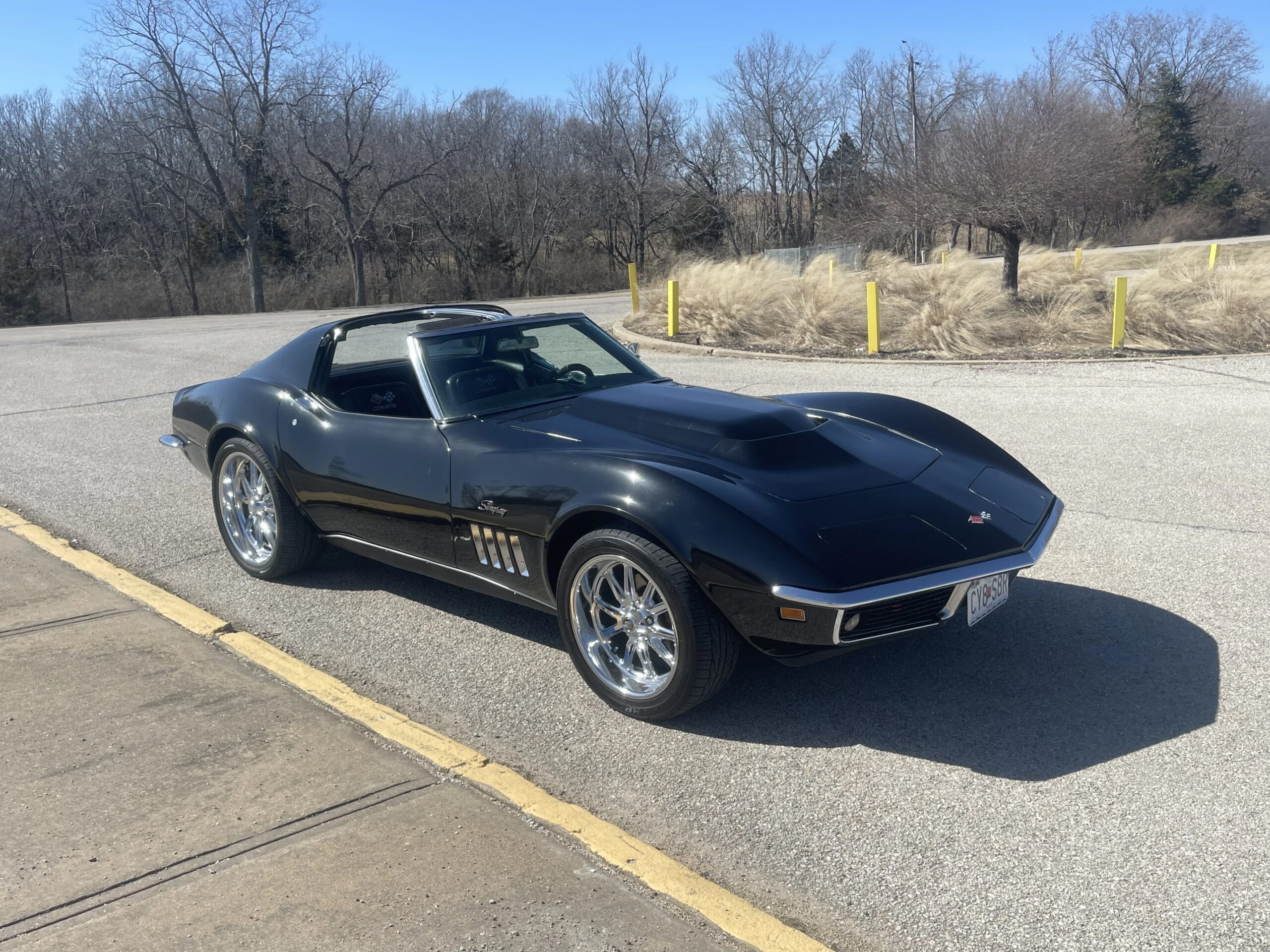 Chevrolet-Corvette-stingray-1969-Black-Black-8