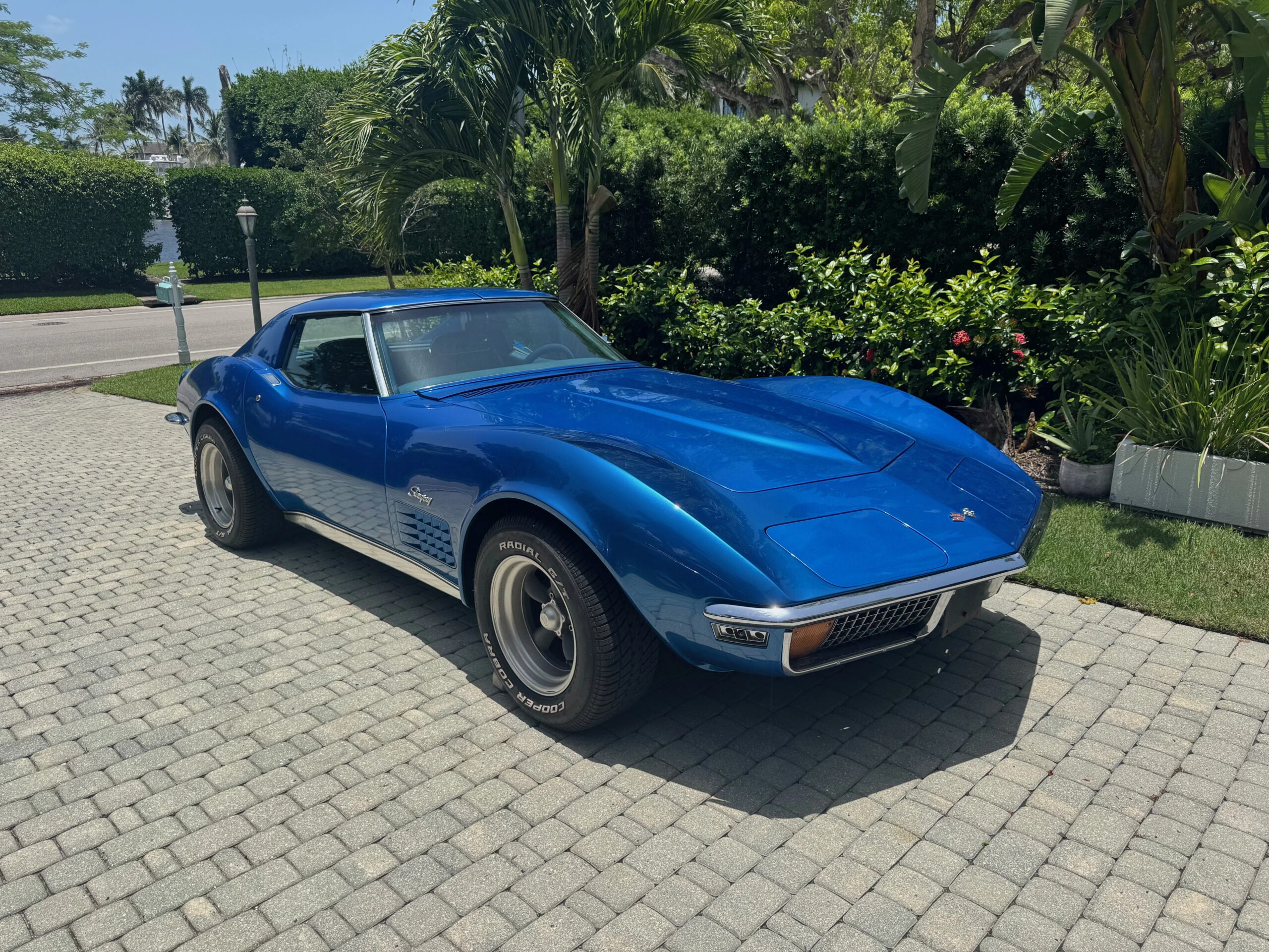 Chevrolet-Corvette-stingray-1972-Blue-Blue