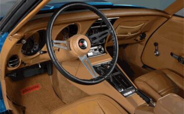 Chevrolet-Corvette-stingray-1973-Medium-Blue-Metallic-Medium-Saddle-10