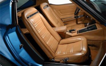 Chevrolet-Corvette-stingray-1973-Medium-Blue-Metallic-Medium-Saddle-11