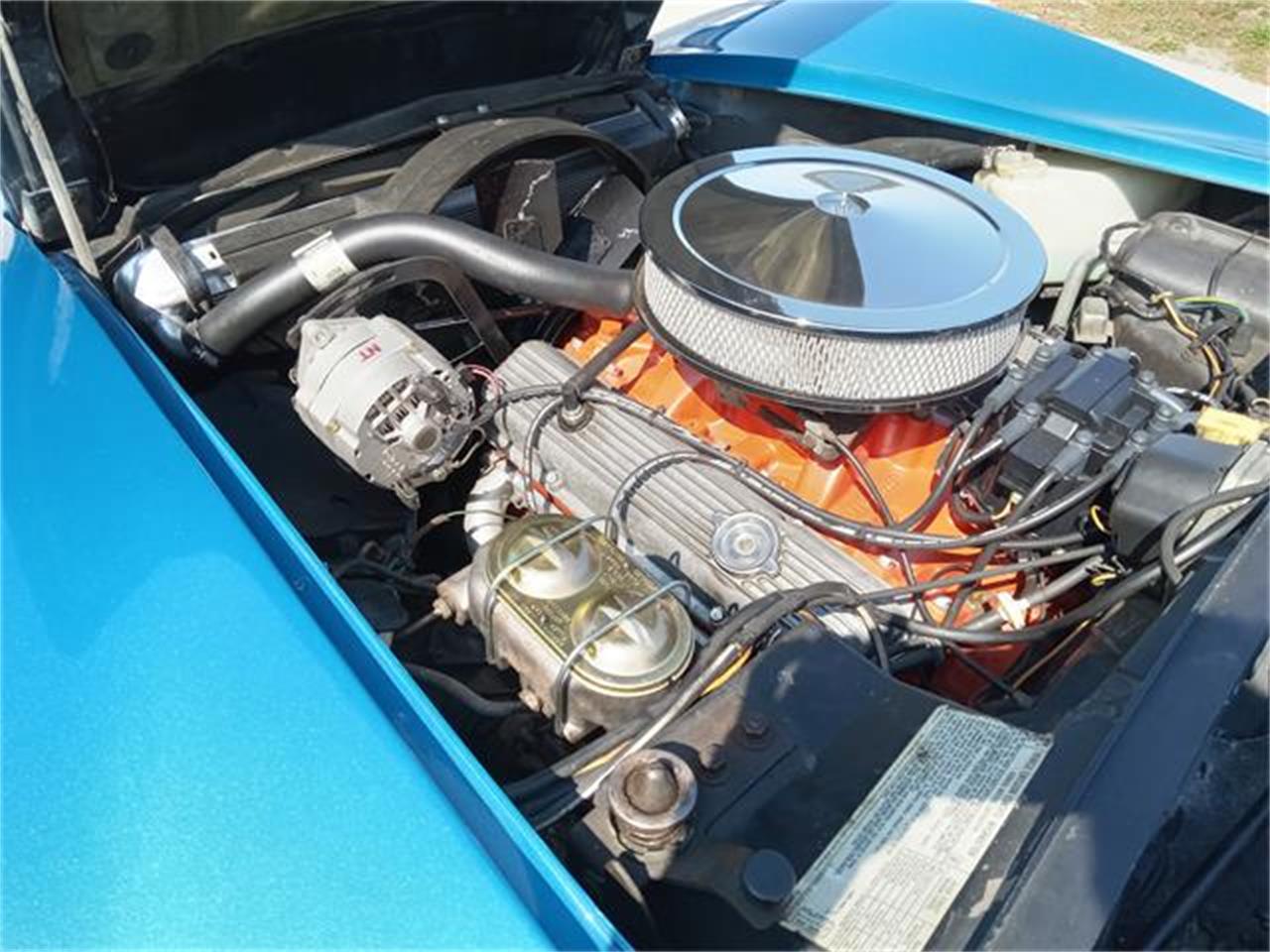 Chevrolet-Corvette-stingray-1973-Medium-Blue-Metallic-Medium-Saddle-17