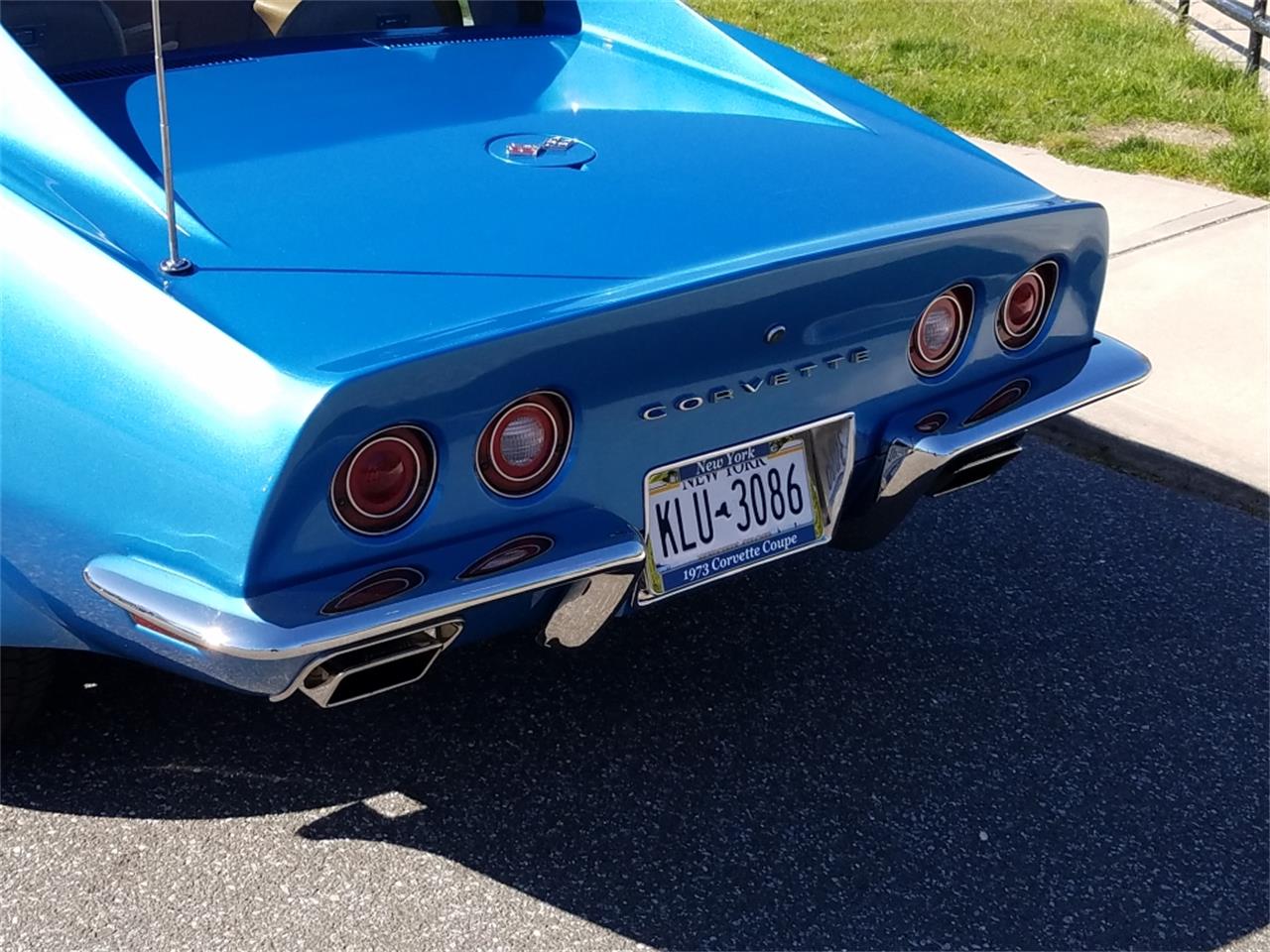 Chevrolet-Corvette-stingray-1973-Medium-Blue-Metallic-Medium-Saddle-5