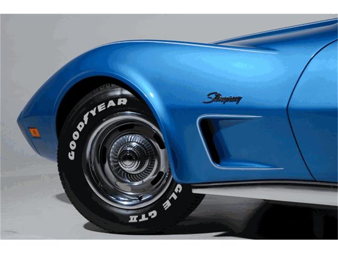 Chevrolet-Corvette-stingray-1973-Medium-Blue-Metallic-Medium-Saddle-6