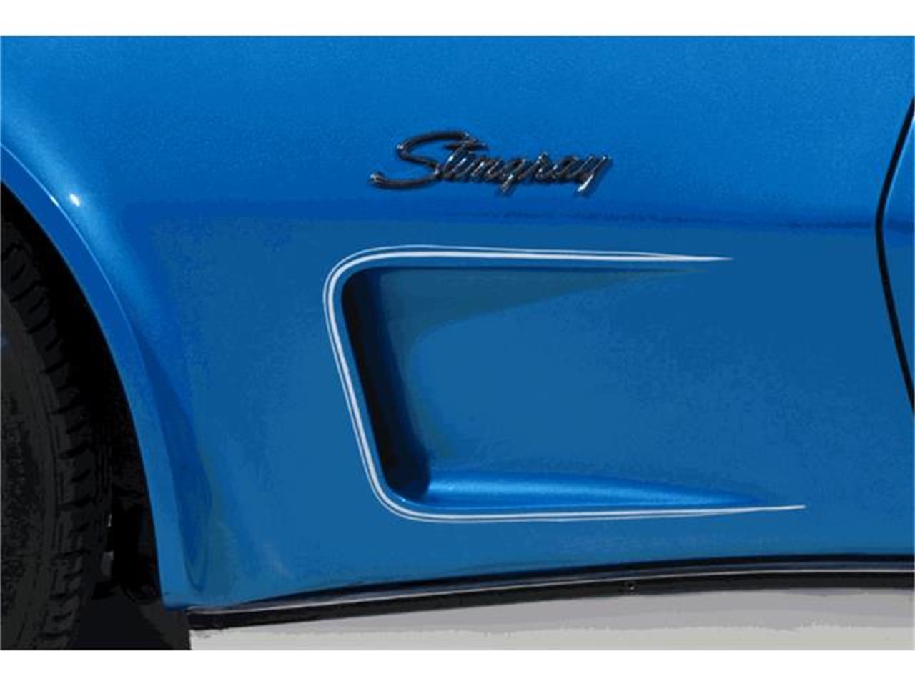 Chevrolet-Corvette-stingray-1973-Medium-Blue-Metallic-Medium-Saddle-9