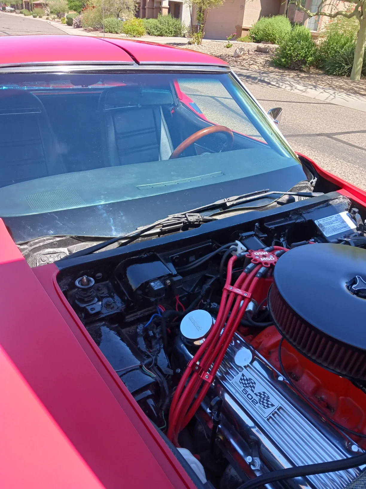Chevrolet-Corvette-stingray-1973-Red-Black-13