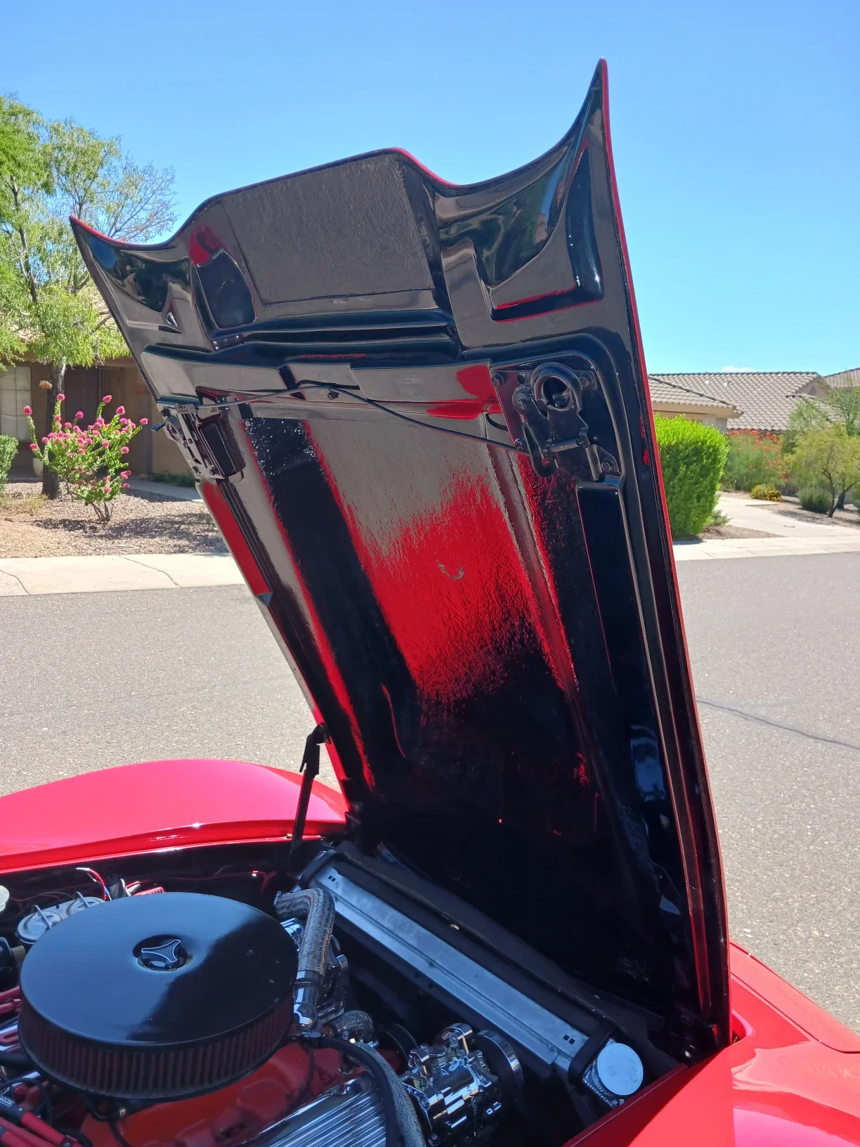 Chevrolet-Corvette-stingray-1973-Red-Black-14