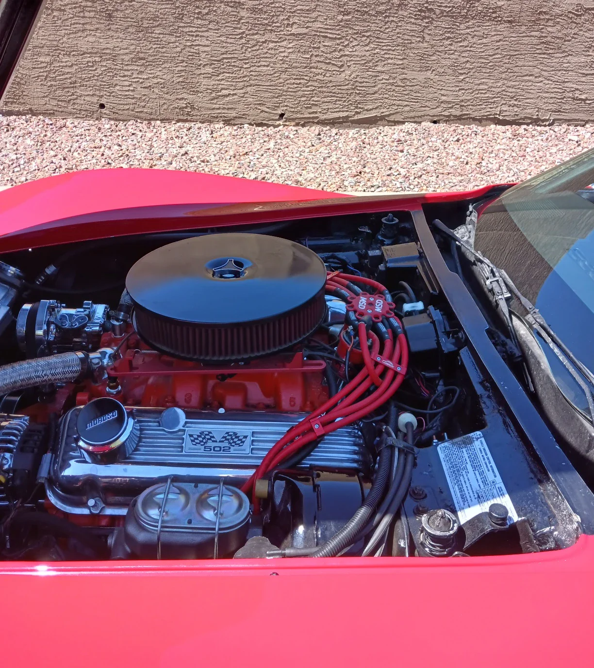 Chevrolet-Corvette-stingray-1973-Red-Black-9