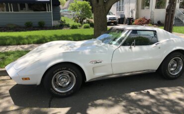 Chevrolet-Corvette-stingray-1974-White-Black-1