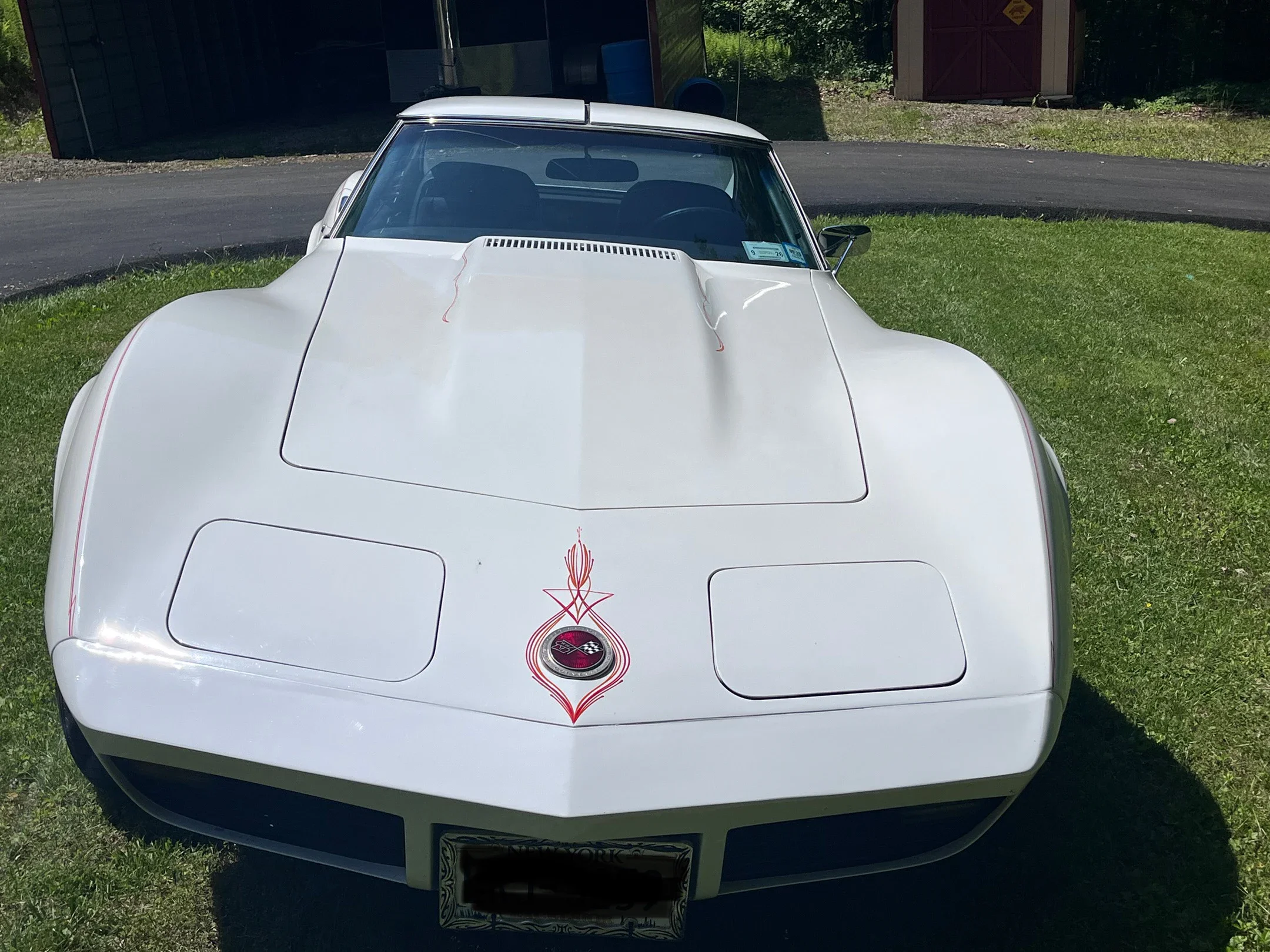 Chevrolet-Corvette-stingray-1974-White-Black-30