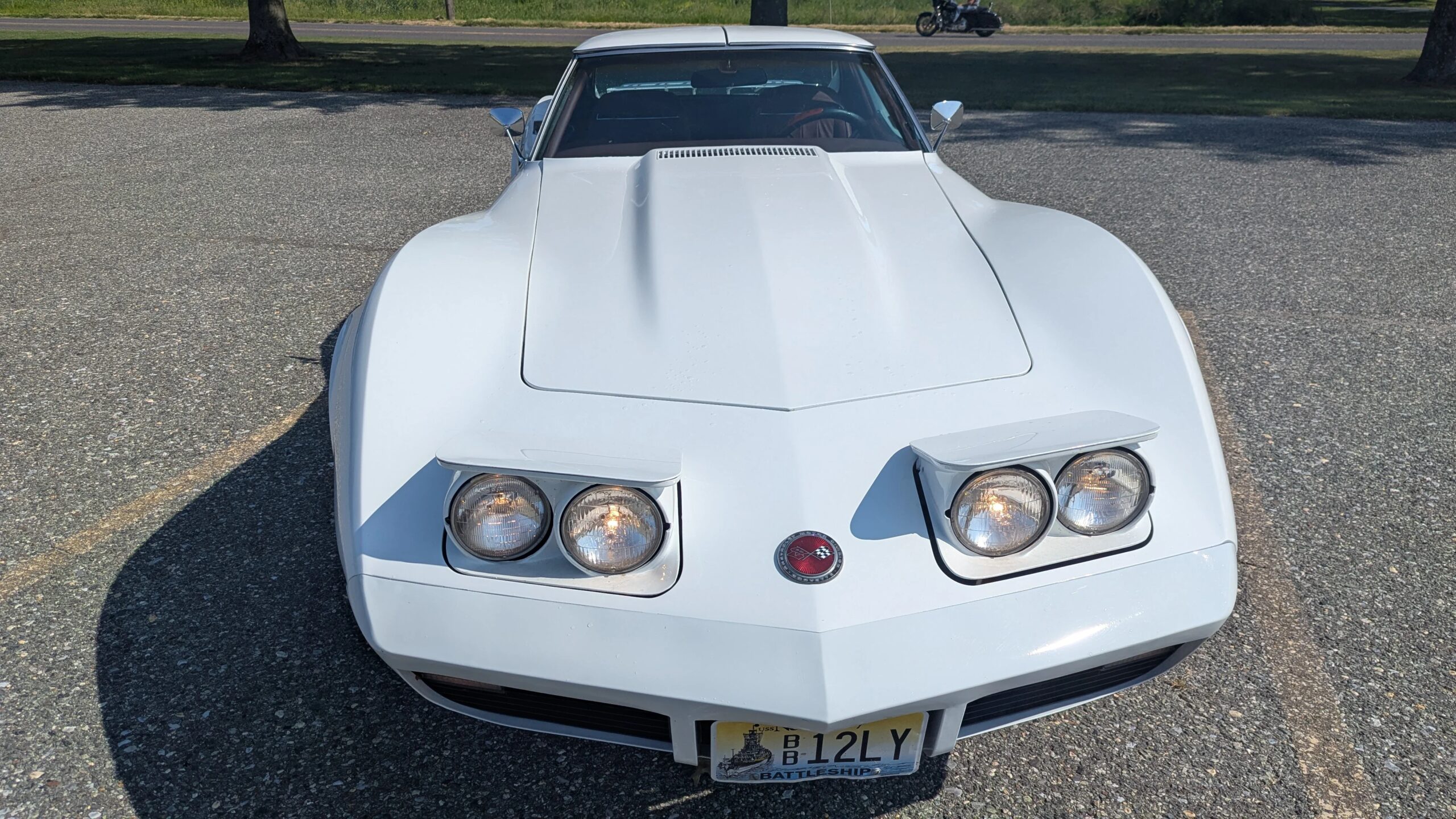 Chevrolet-Corvette-stingray-1974-White-Red-12