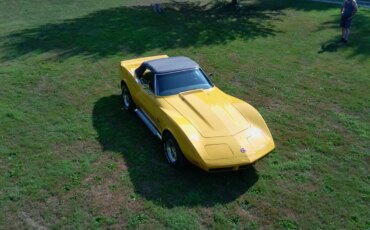 Chevrolet-Corvette-stingray-1974-Yellow-Black-12