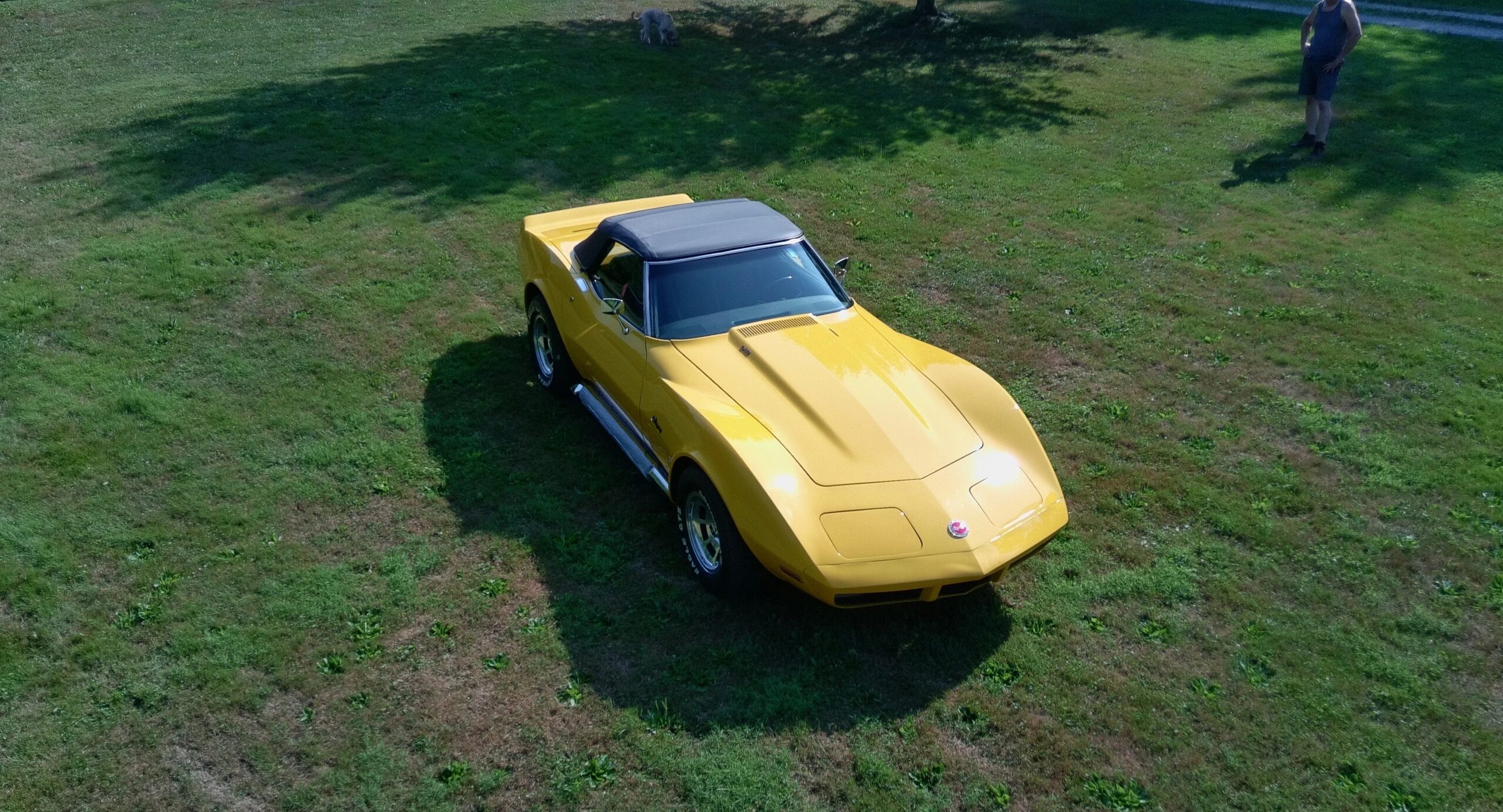 Chevrolet-Corvette-stingray-1974-Yellow-Black-12