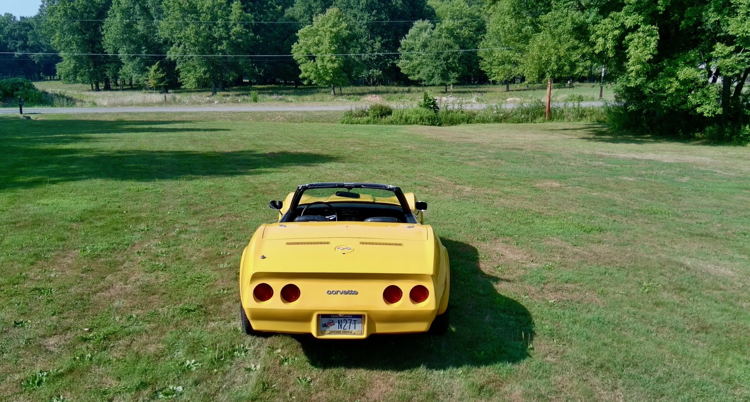 Chevrolet-Corvette-stingray-1974-Yellow-Black-9
