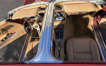 Chevrolet-Corvette-stingray-1975-Burgundy-Tan