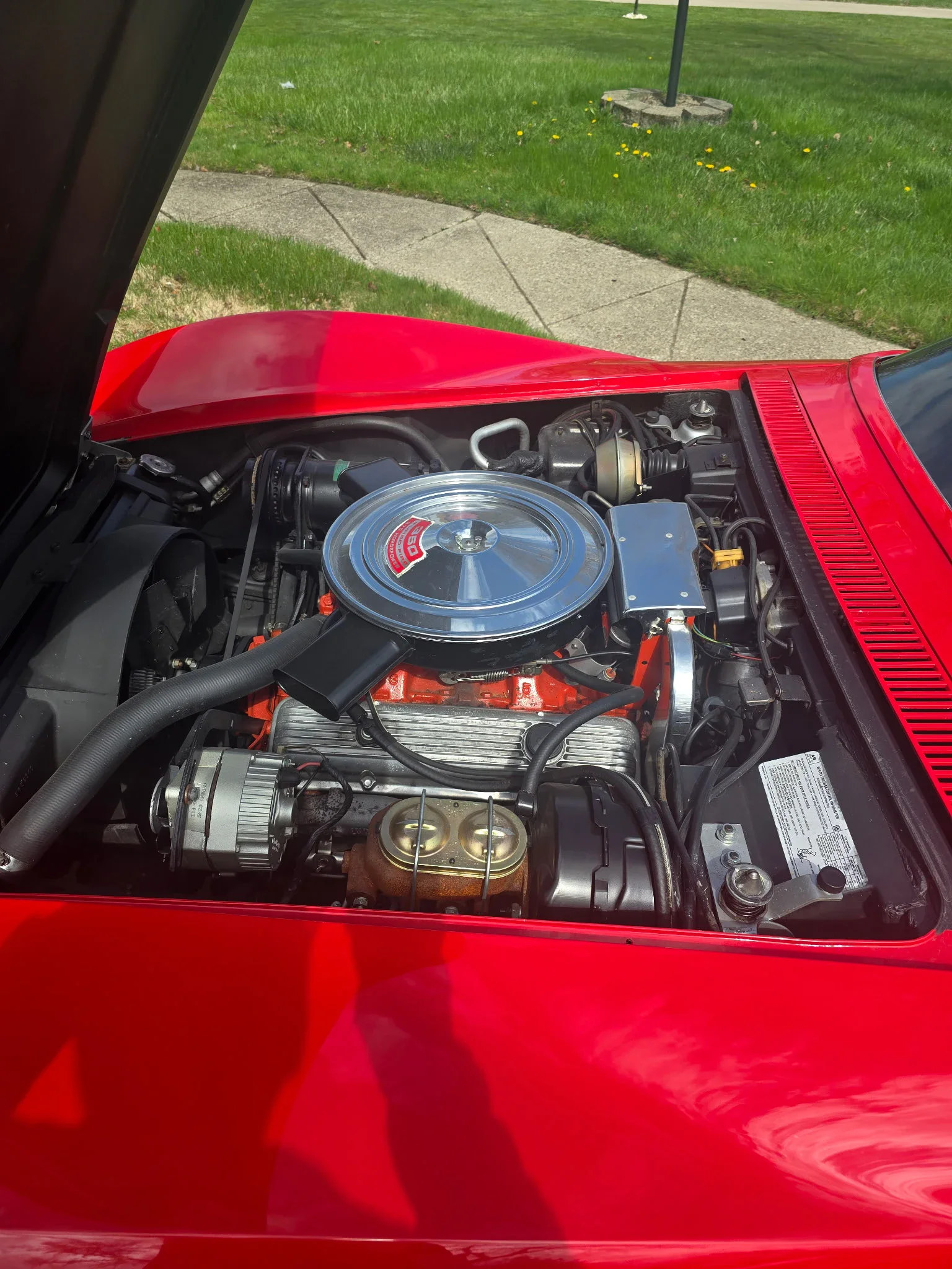 Chevrolet-Corvette-stingray-convertible-1971-Red-Black-8