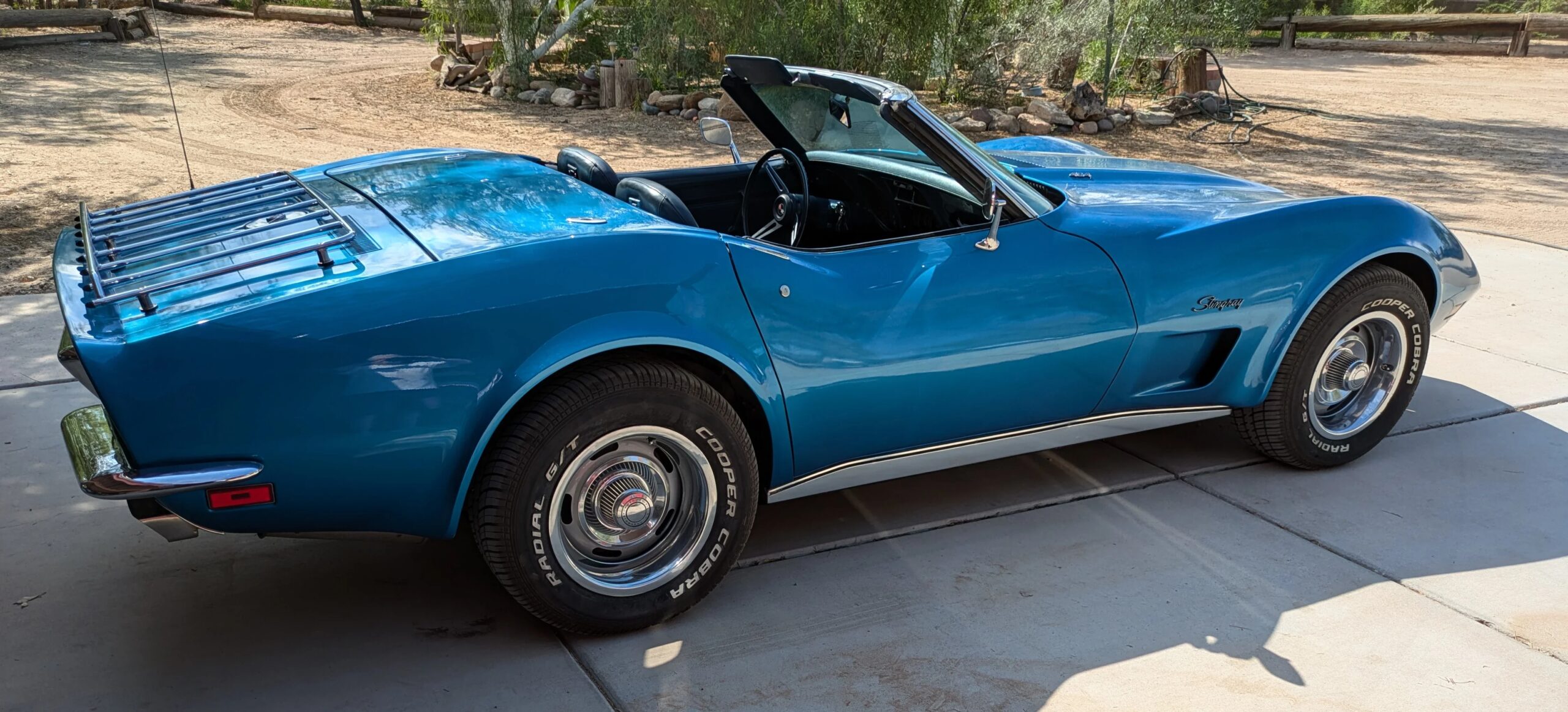 Chevrolet-Corvette-stingray-convertible-1973-Blue-Blue-3