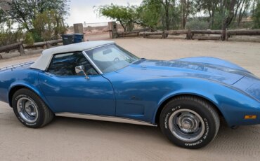 Chevrolet-Corvette-stingray-convertible-1973-Blue-Blue