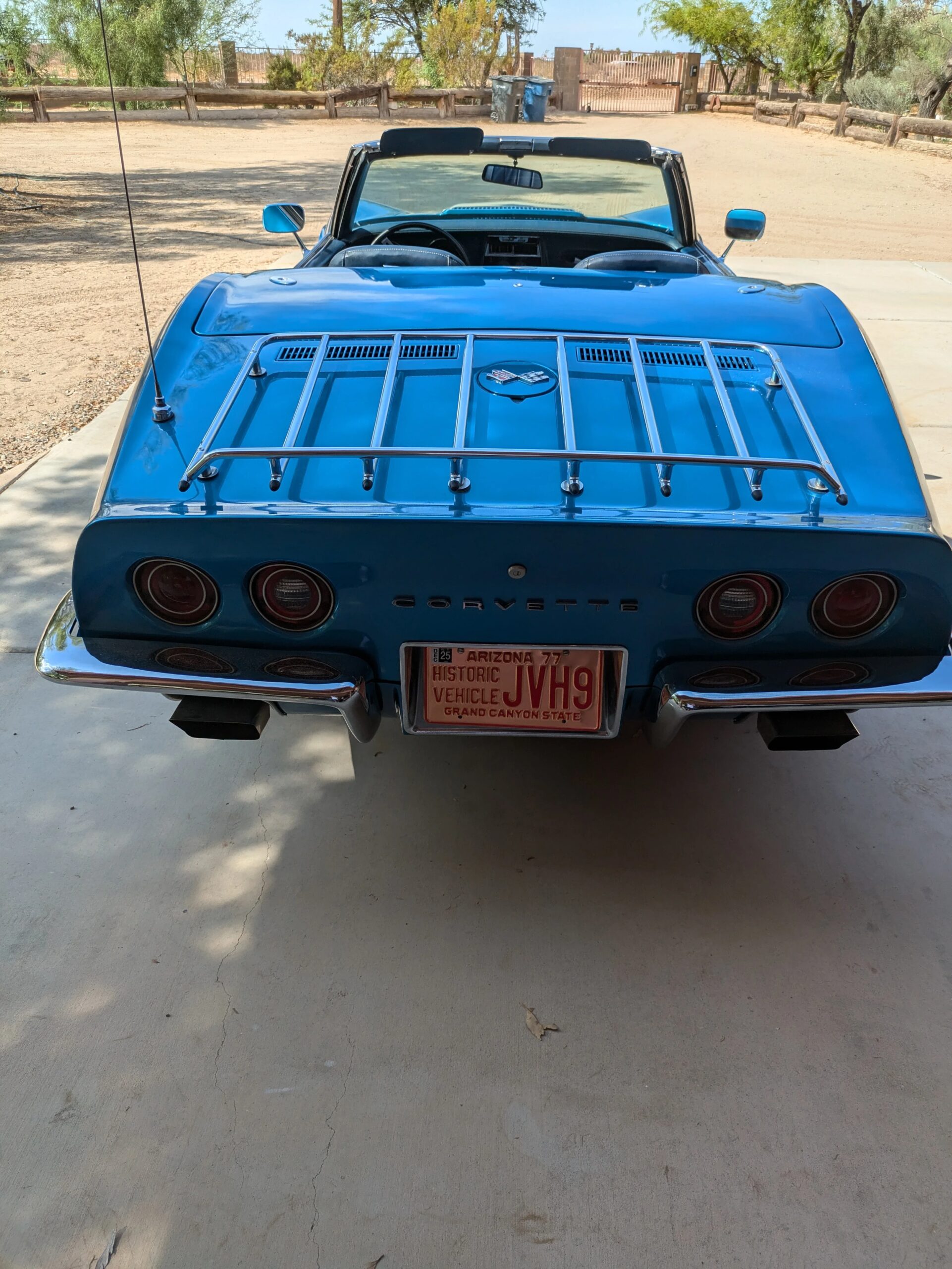 Chevrolet-Corvette-stingray-convertible-1973-Blue-Blue-5