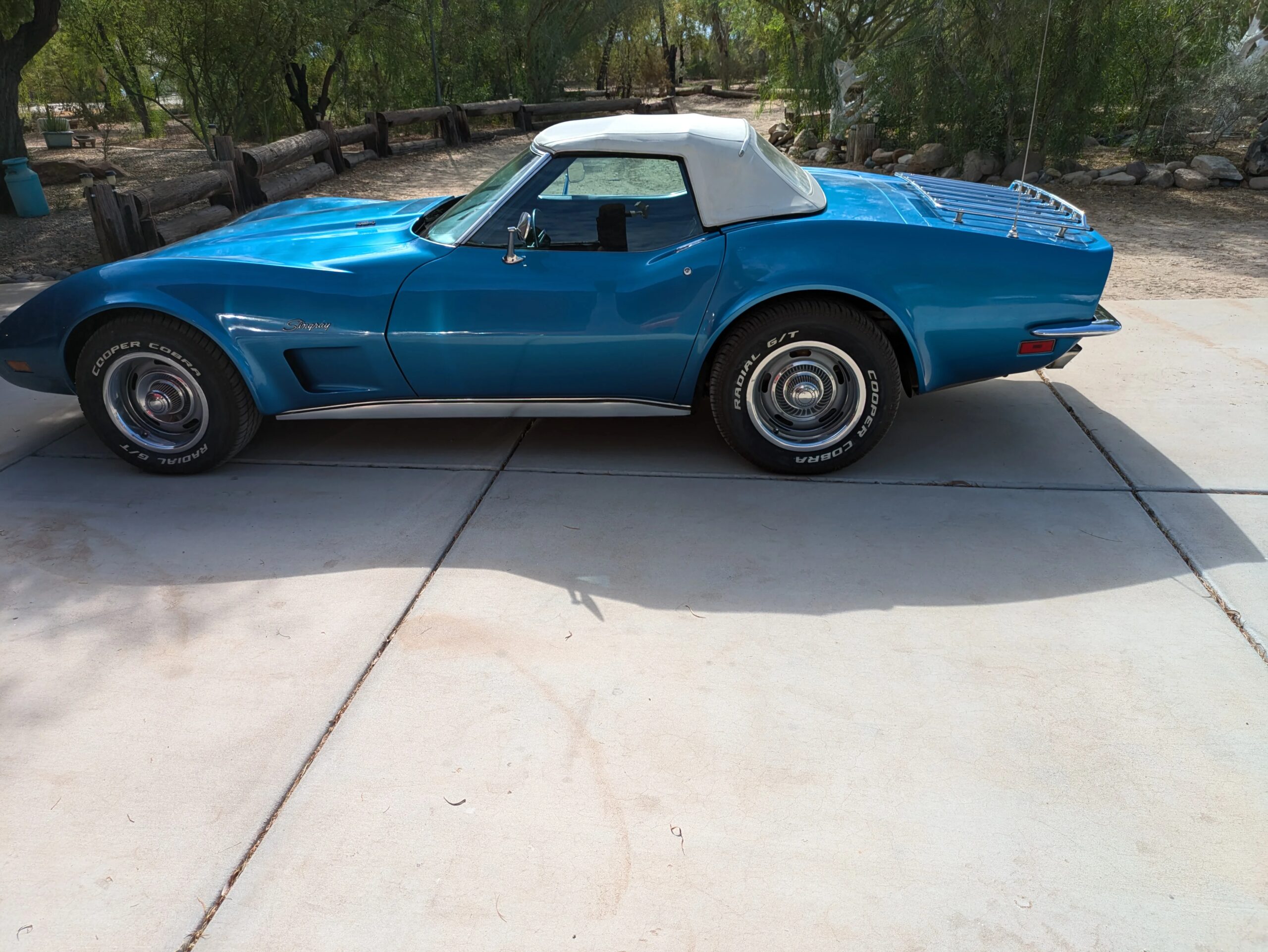 Chevrolet-Corvette-stingray-convertible-1973-Blue-Blue-9