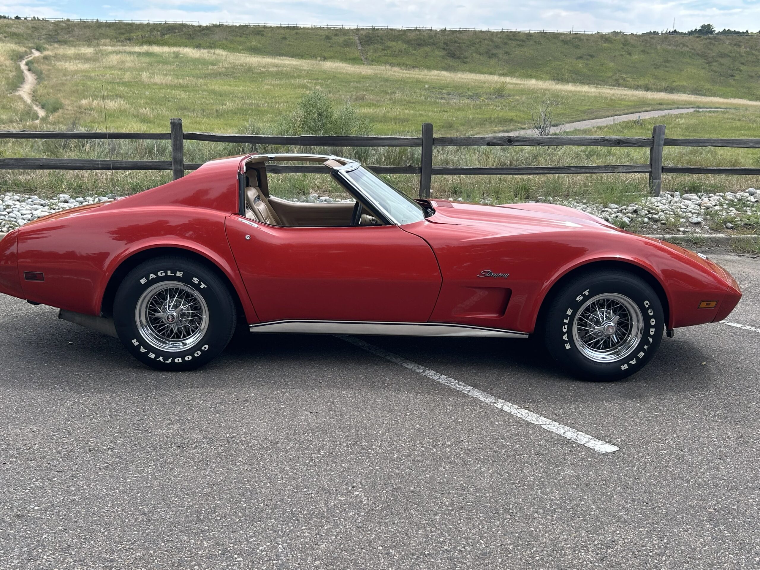 Chevrolet-Corvette-stingray-coupe-w-1lt-1975-Red-Tan-7