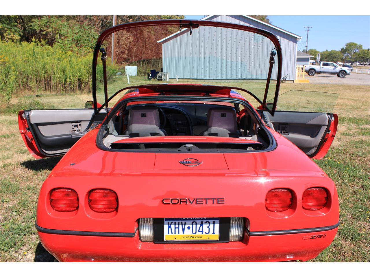 Chevrolet-Corvette-zr1-1990-Red-GrayBlack-19