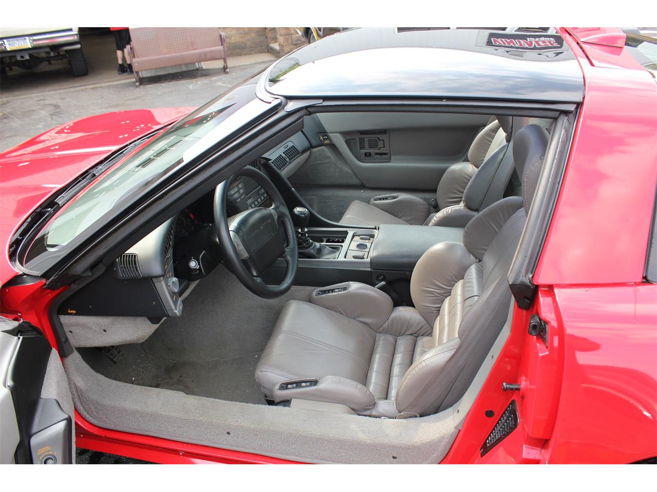 Chevrolet-Corvette-zr1-1990-Red-GrayBlack-23