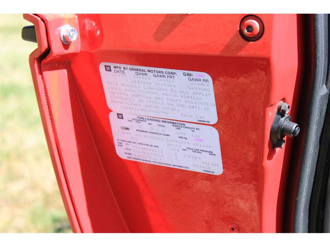 Chevrolet-Corvette-zr1-1990-Red-GrayBlack-38