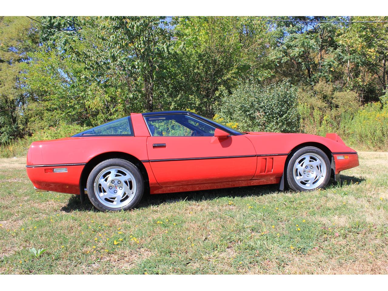 Chevrolet-Corvette-zr1-1990-Red-GrayBlack-4