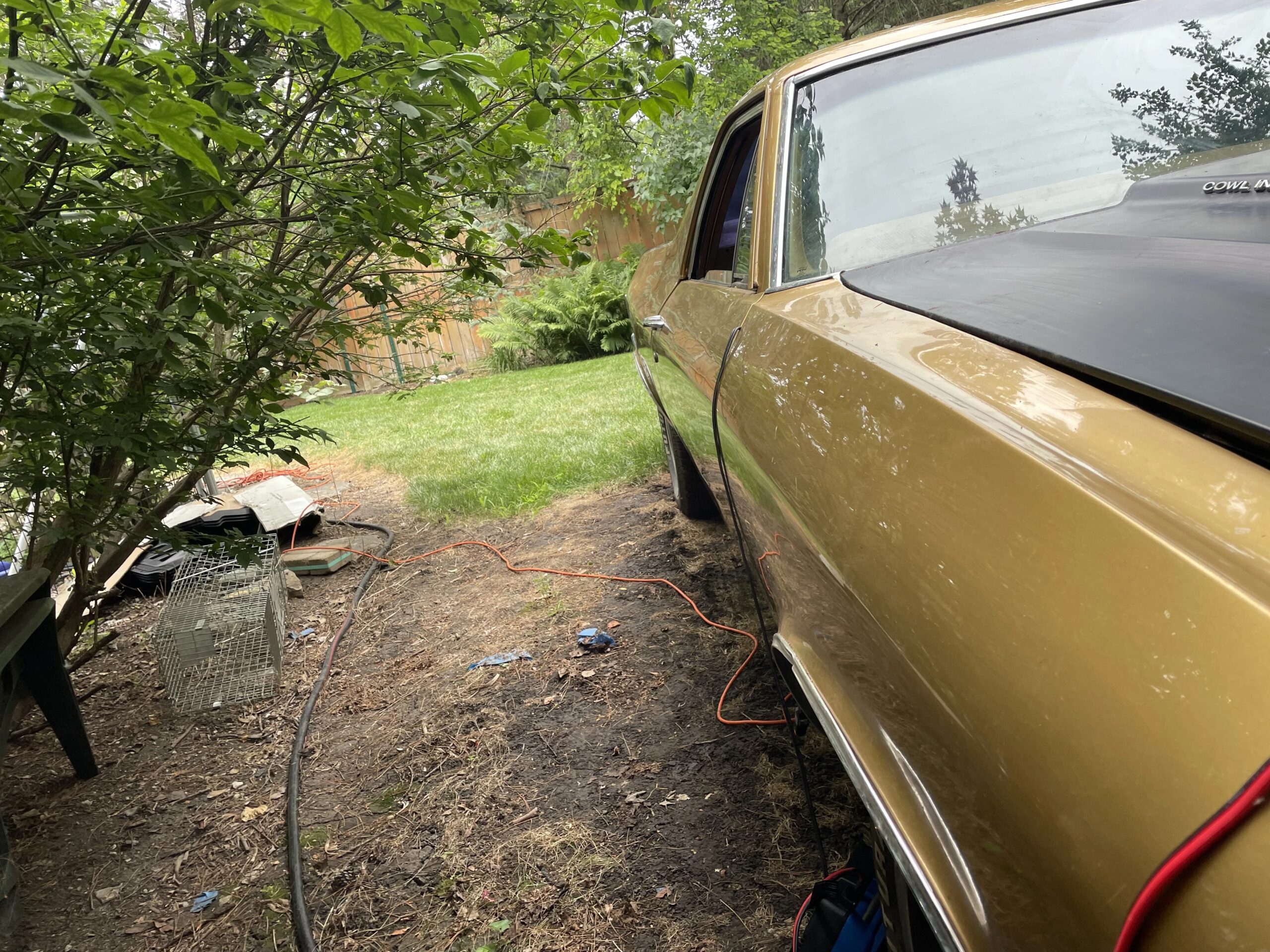Chevrolet-El-camino-ss-1971-Gold-Beige-1