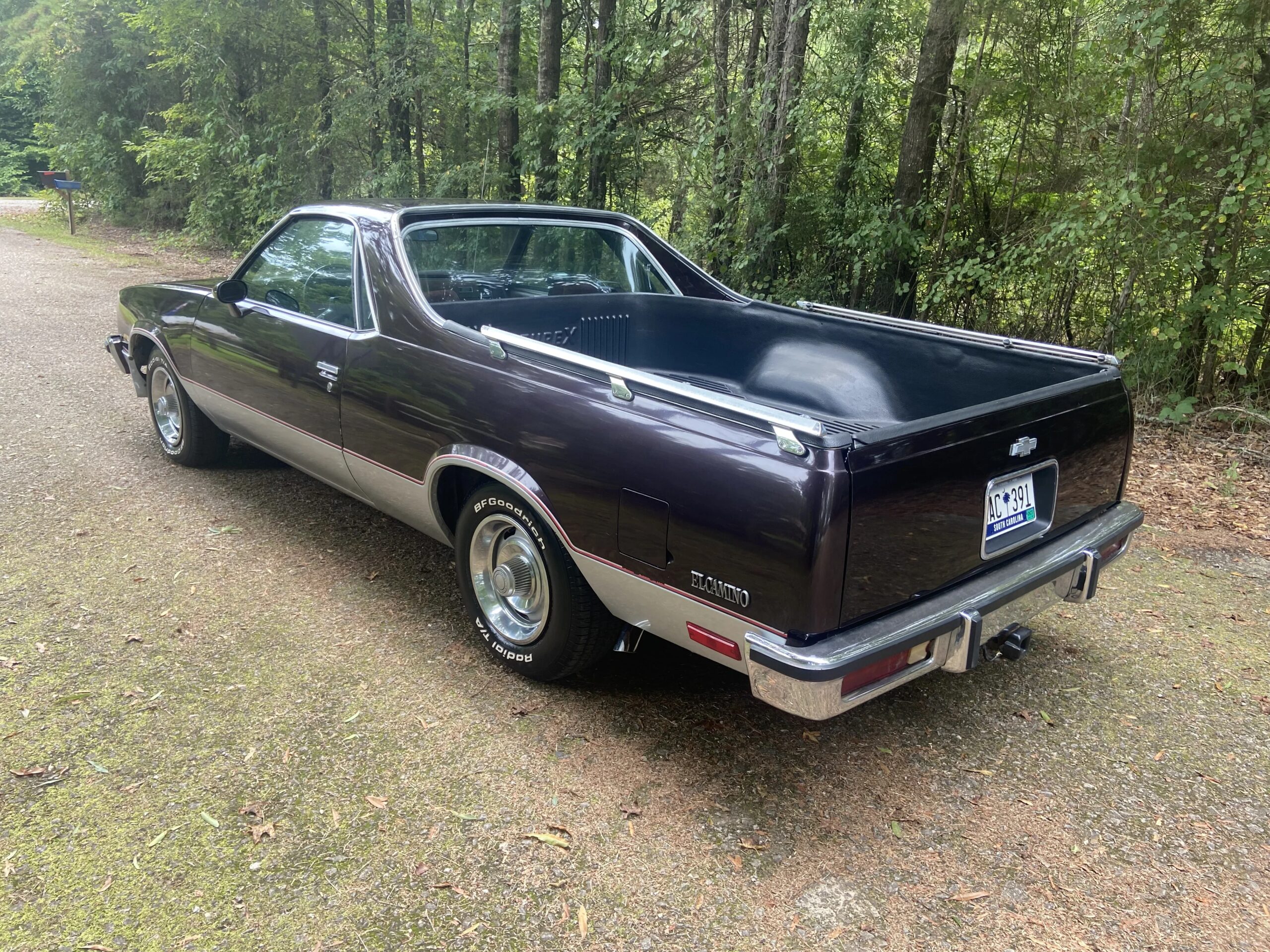 Chevrolet-El-camino-ss-1985-Burgundy-Burgundy-6