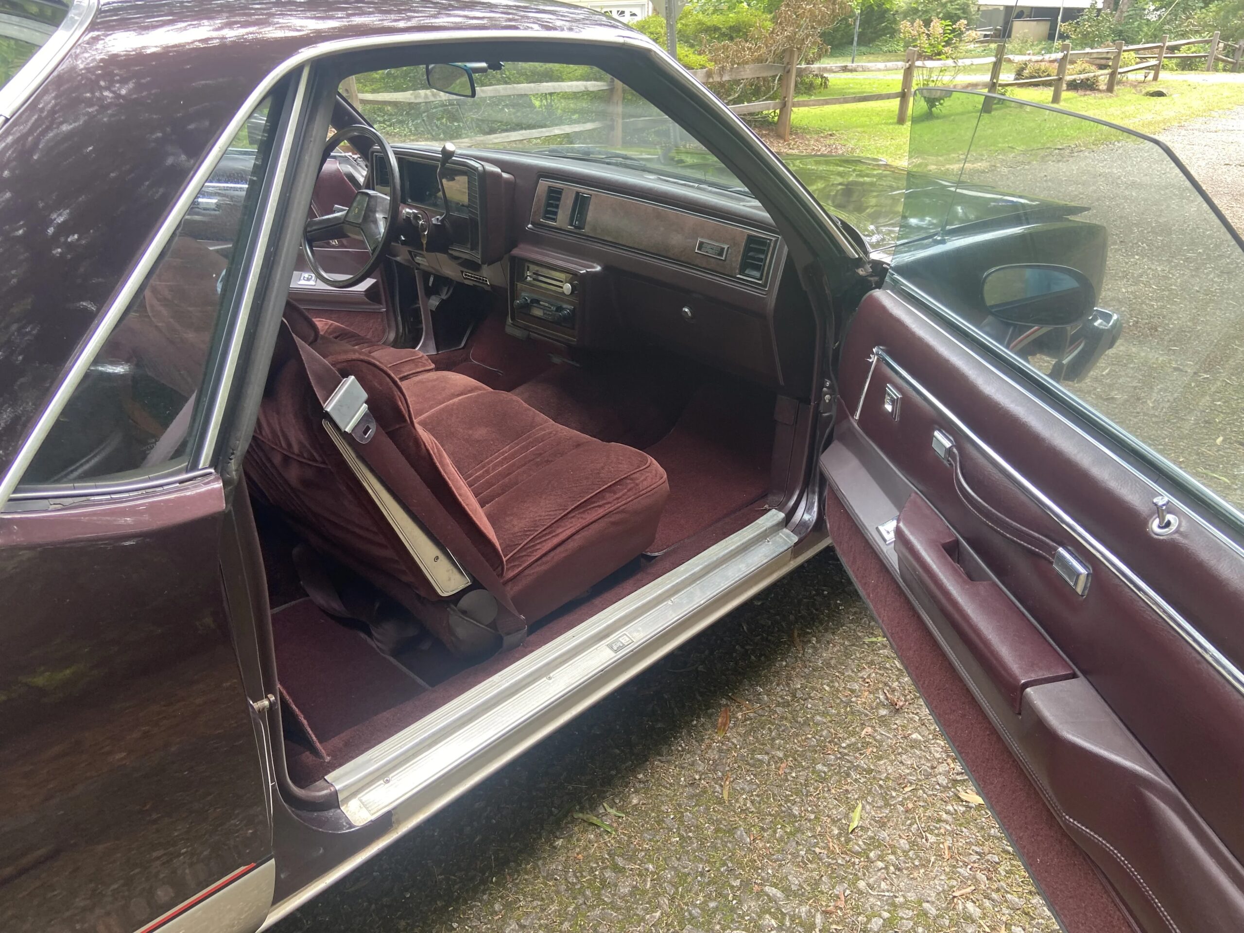 Chevrolet-El-camino-ss-1985-Burgundy-Burgundy-7