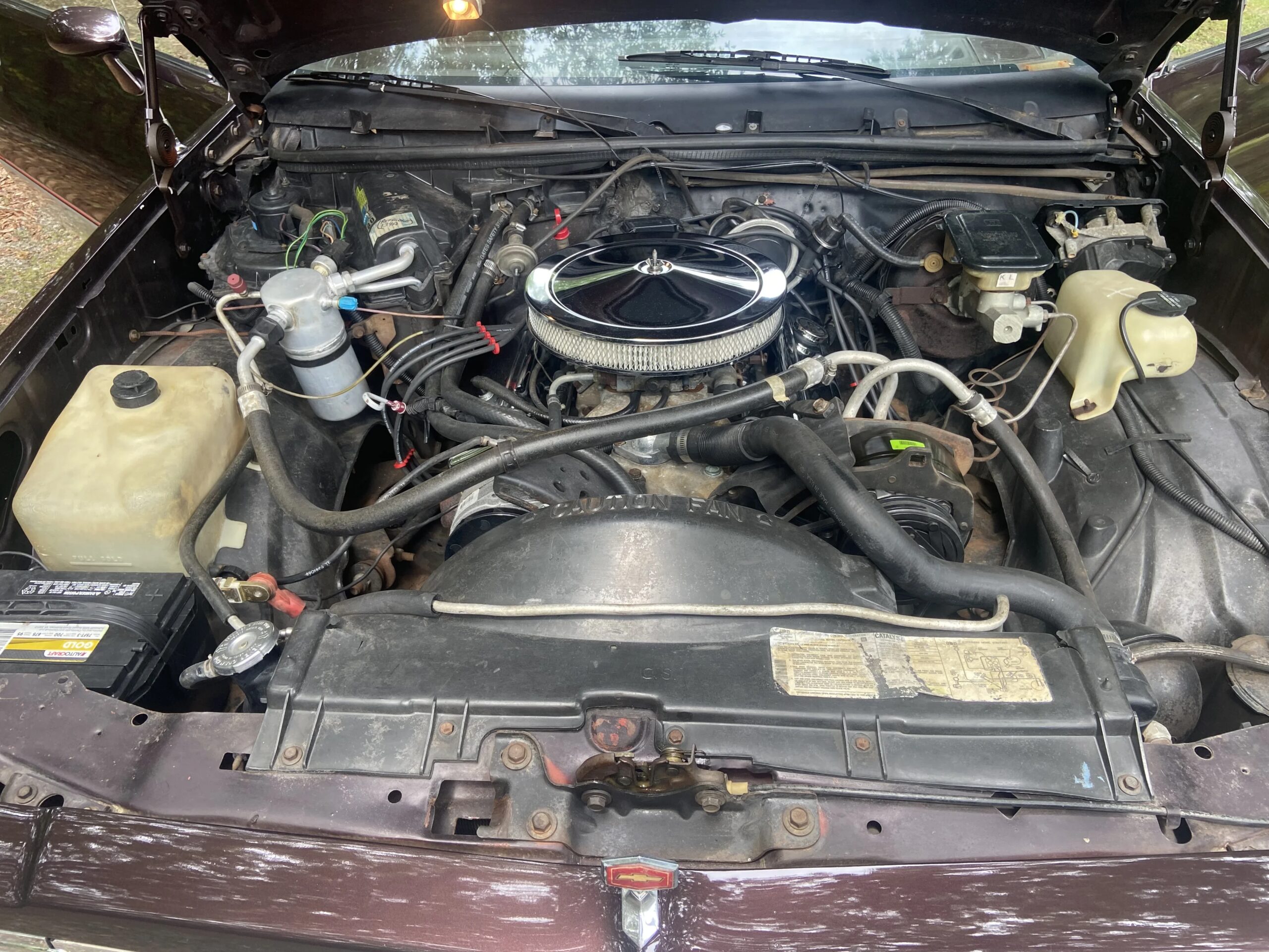 Chevrolet-El-camino-ss-1985-Burgundy-Burgundy-8
