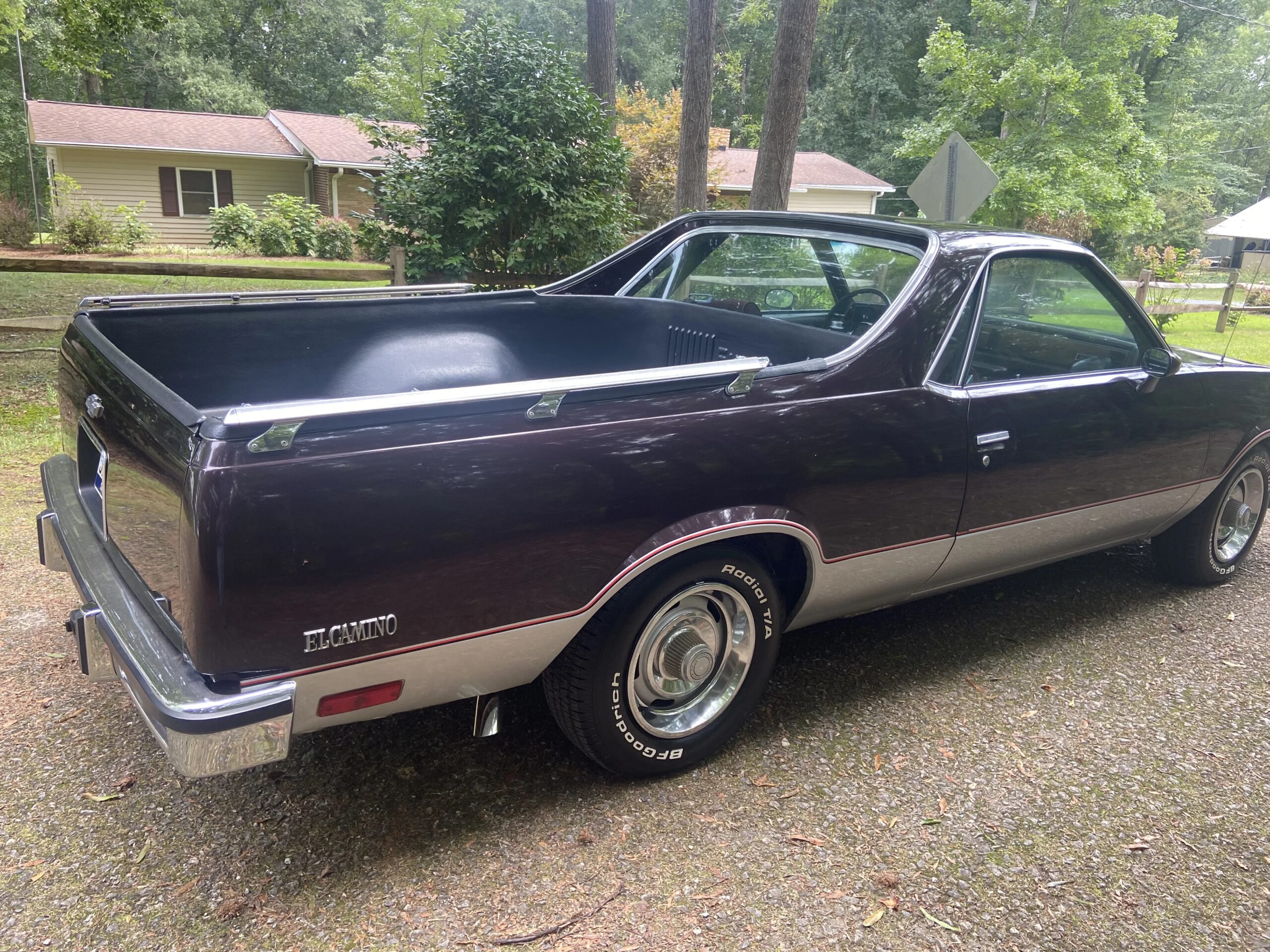 Chevrolet-El-camino-ss-1985-Burgundy-Burgundy