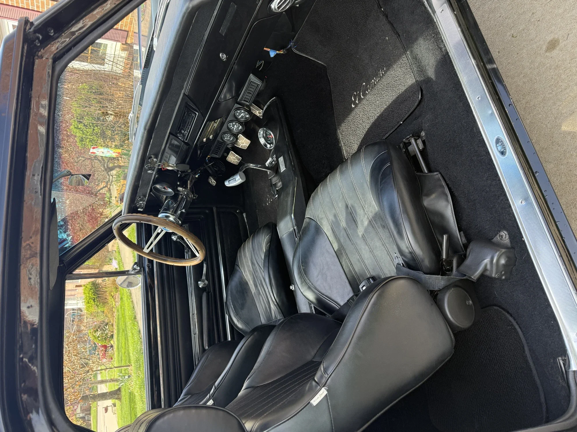 Chevrolet-El-camino-v8-1966-Black-Black-11