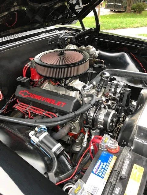 Chevrolet-El-camino-v8-1966-Black-Black-4