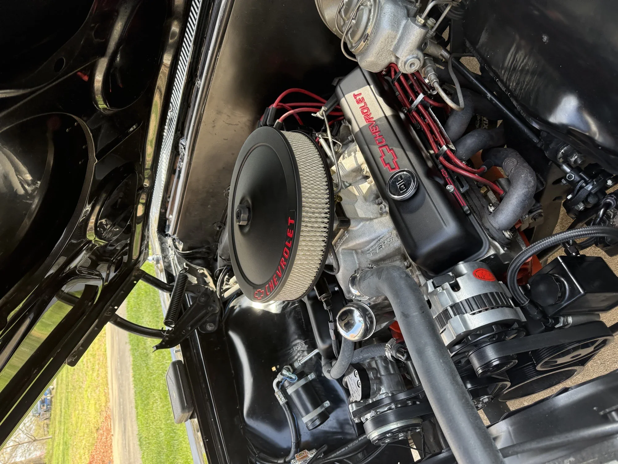 Chevrolet-El-camino-v8-1966-Black-Black-6