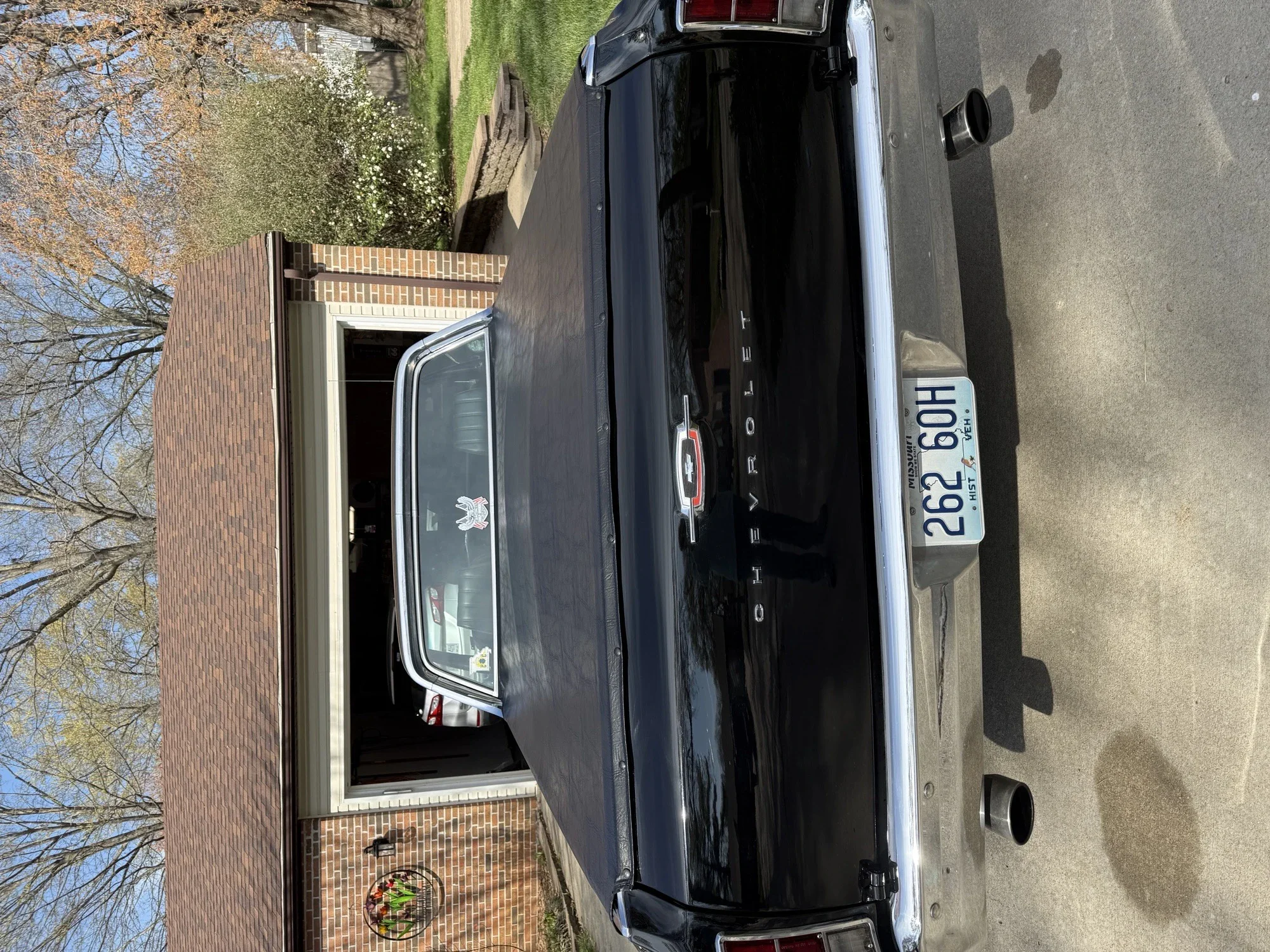 Chevrolet-El-camino-v8-1966-Black-Black-9