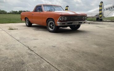 Chevrolet-El-camino-v8-1966-Orange-Black-9