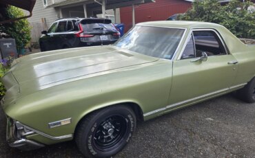 Chevrolet-El-camino-v8-1968-Green-Brown-11
