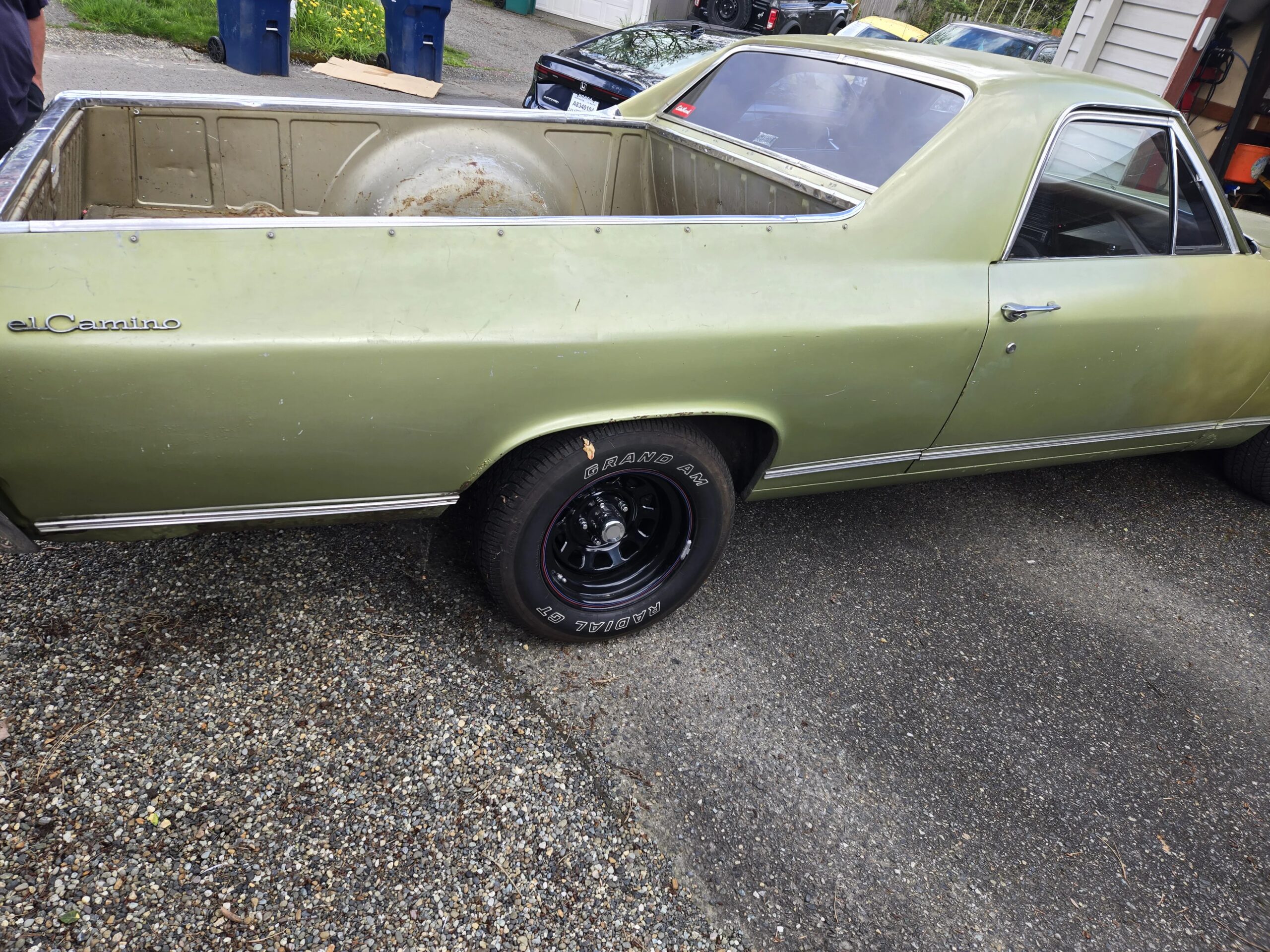 Chevrolet-El-camino-v8-1968-Green-Brown-15