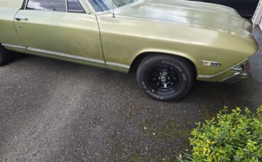 Chevrolet-El-camino-v8-1968-Green-Brown-17