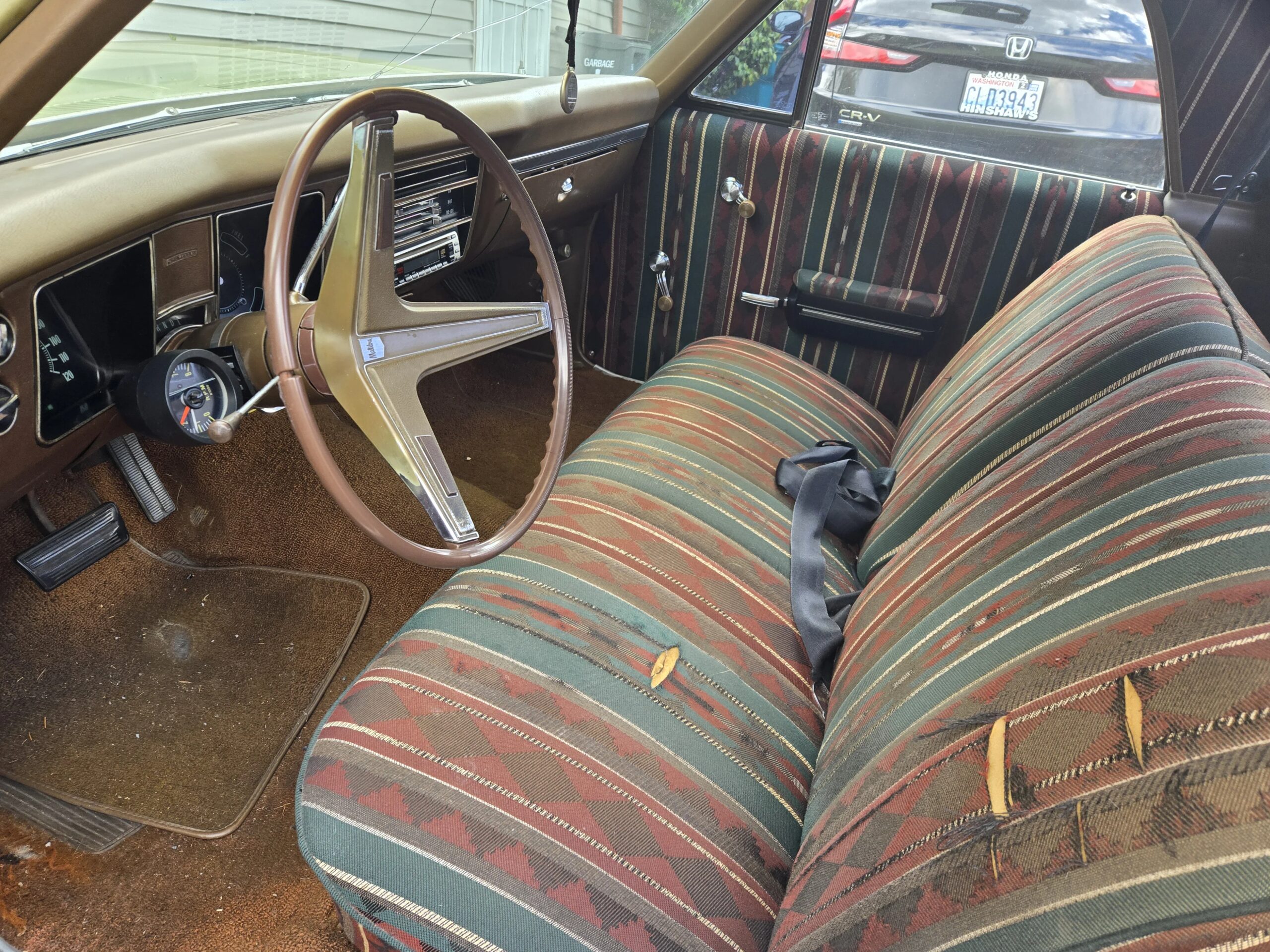 Chevrolet-El-camino-v8-1968-Green-Brown-18