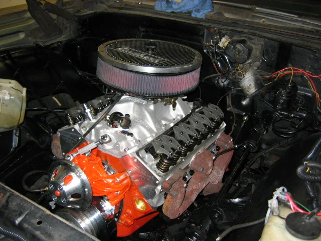 Chevrolet-El-camino-v8-1968-Green-Brown-26