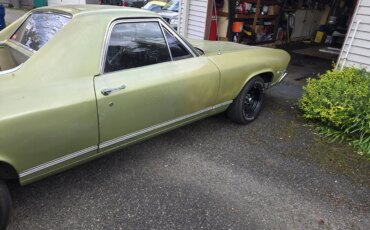 Chevrolet-El-camino-v8-1968-Green-Brown