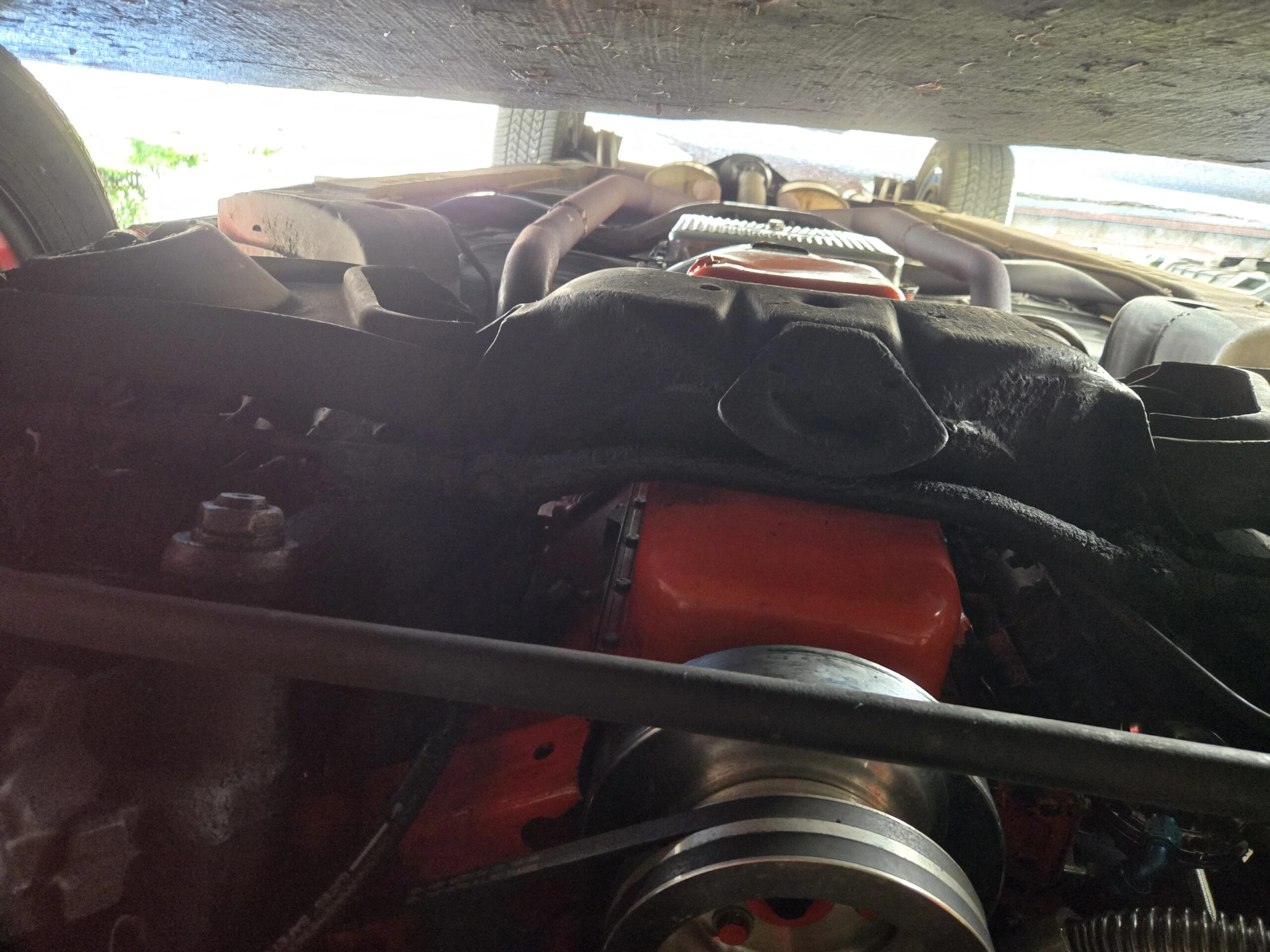 Chevrolet-El-camino-v8-1968-Green-Brown-49