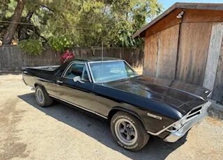 Chevrolet-El-camino-v8-1969-Black-Black-1